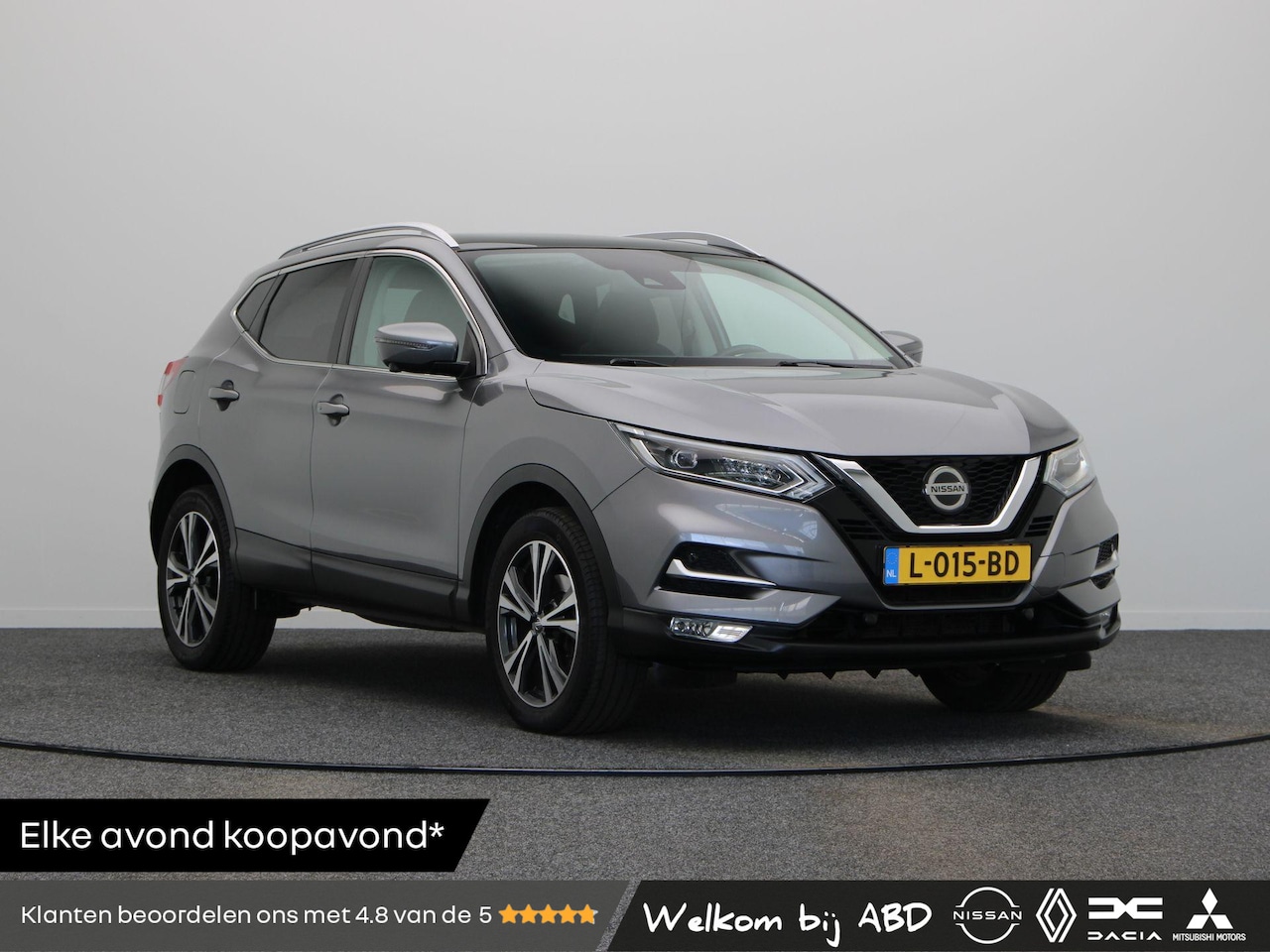 Nissan Qashqai - 1.2 N-Connecta | Panoramadak | Climate control | Trekhaak | Rondomzicht camera | Led-verli - AutoWereld.nl