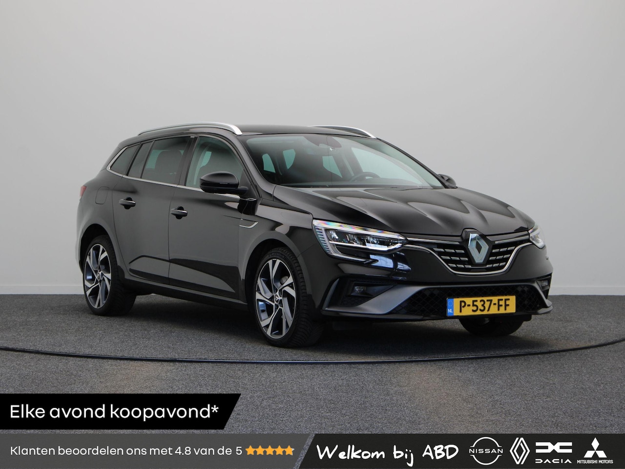 Renault Mégane Estate - TCe 140pk EDC RS Line | Trekhaak | Dealer onderhouden | Parkeersensoren voor en achter | A - AutoWereld.nl