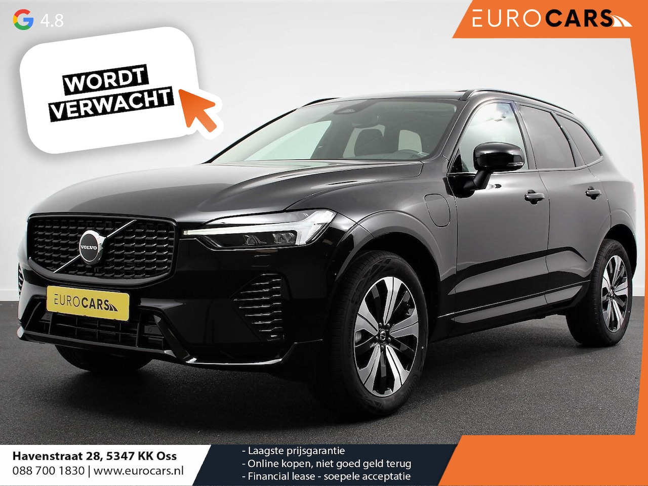 Volvo XC60 - 2.0 T6 398pk Plug-in hybrid AWD Plus Dark | Leder | Navigatie Google | Harman Kardon | Pan - AutoWereld.nl