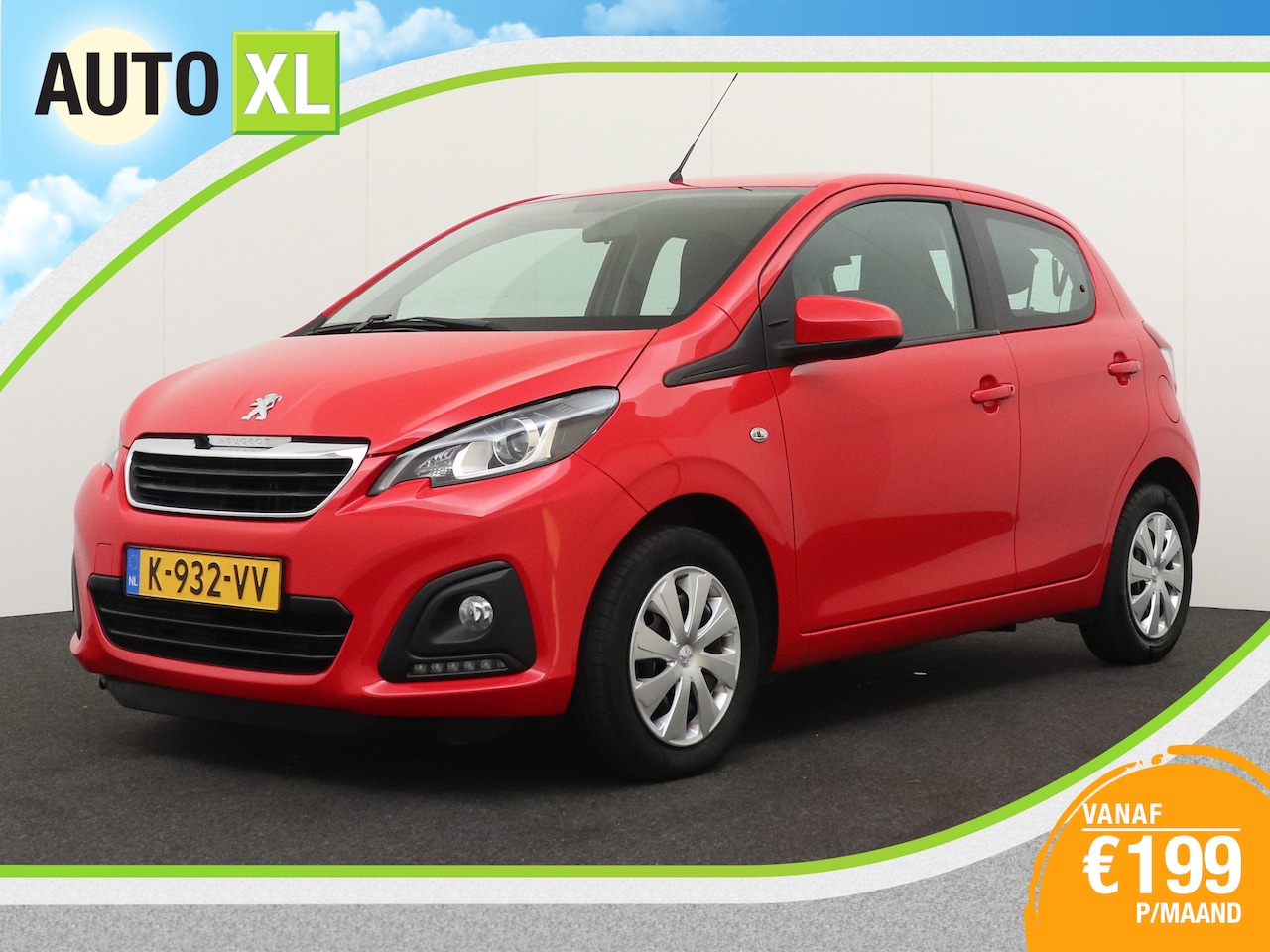 Peugeot 108 - 1.0 73 PK e-VTi Active Bluetooth LED Airco DAB - AutoWereld.nl