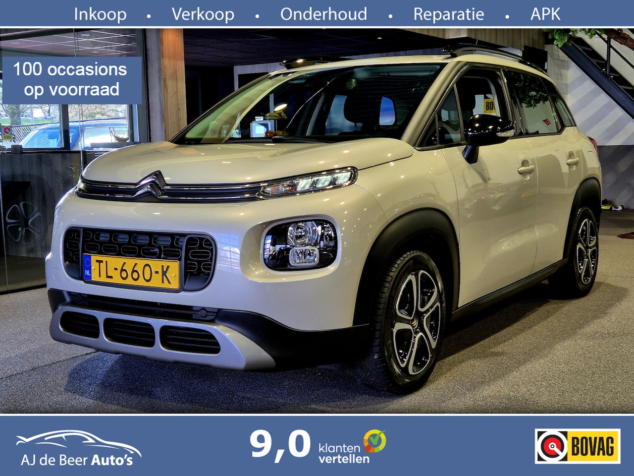 Citroën C3 Aircross - 1.2 82pk Feel Distributie vervangen | Navi | Android/Carplay | Trekhaak - AutoWereld.nl