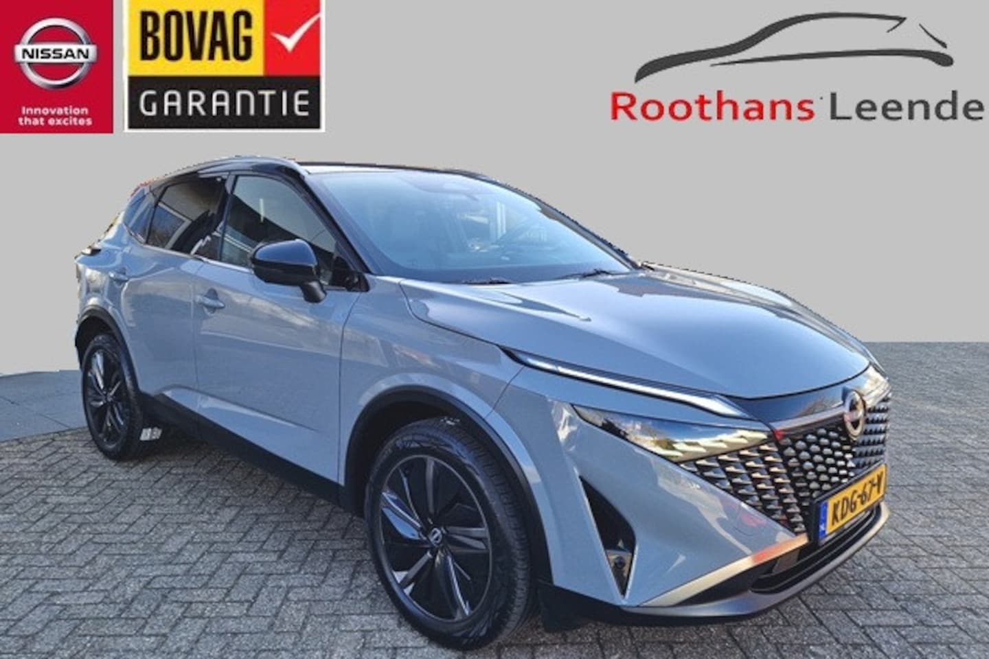 Nissan Qashqai - 1.3 158PK DIG-Turbo Mild-Hybrid X-Tronic A/T Tekna - Cold Pack -Two-Tone Color - AutoWereld.nl