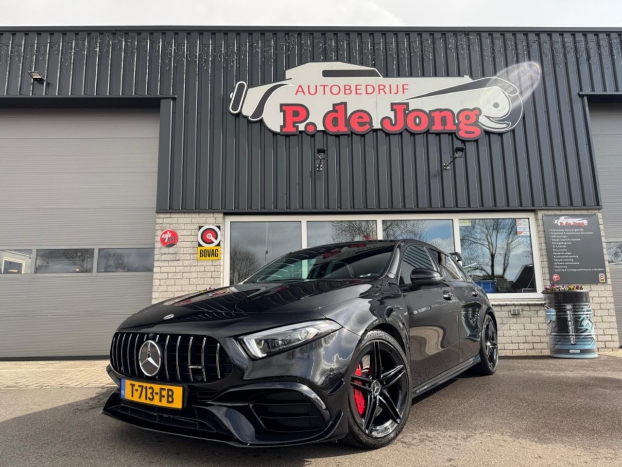 Mercedes-Benz A-klasse - A45 S AMG Aeropakket Panorama Kuipstoelen Burmester 360 ACC Bom vol! - AutoWereld.nl