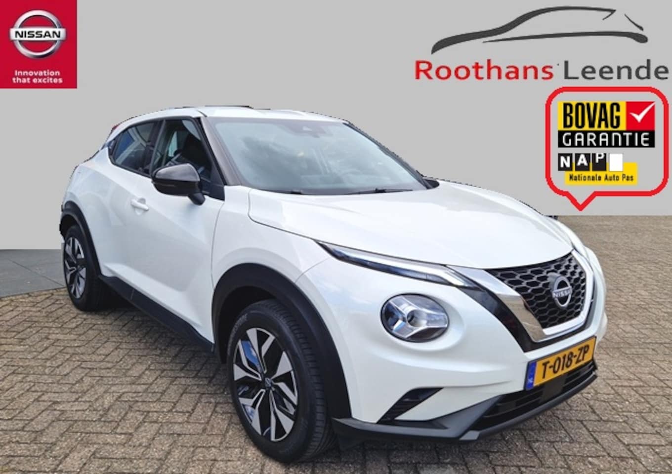 Nissan Juke - NISSAN Juke 1.0 DIG-T 114pk Acenta - Camera & apple carplay - android auto - AutoWereld.nl