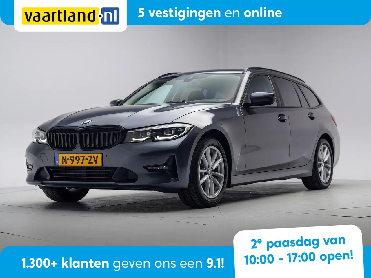 BMW 3-serie Touring - 318d Business [ Navi Trekhaak Carplay / Android LED ] - AutoWereld.nl