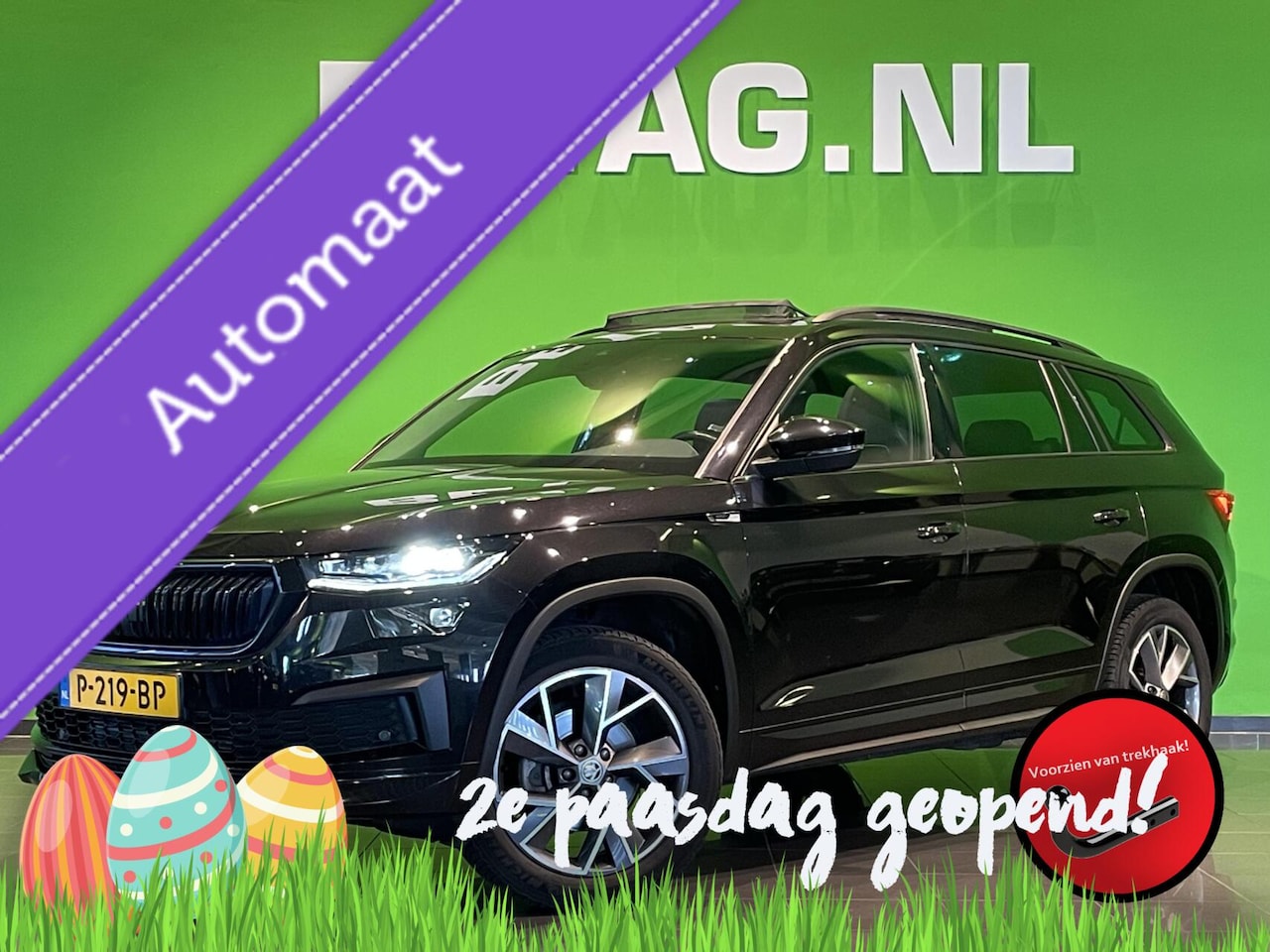 Skoda Kodiaq - 1.5 TSI Sportline Business 7p. | Panorama dak | - AutoWereld.nl