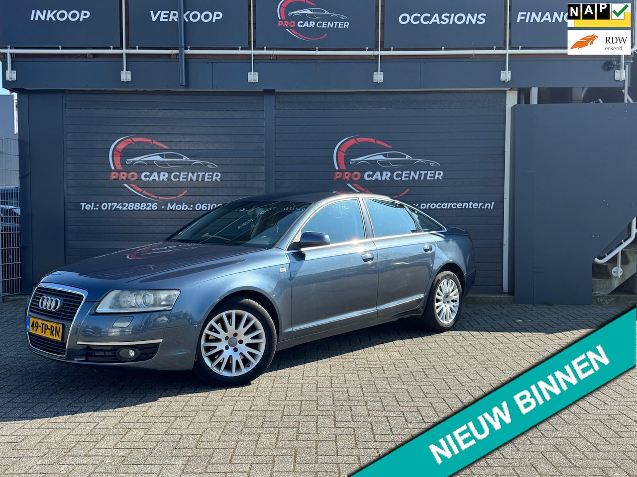 Audi A6 Limousine - 2.7 TDI Pro Line AUT|CLIMATE|CRUISE|EL.RAMEN|LMV|NAP - AutoWereld.nl
