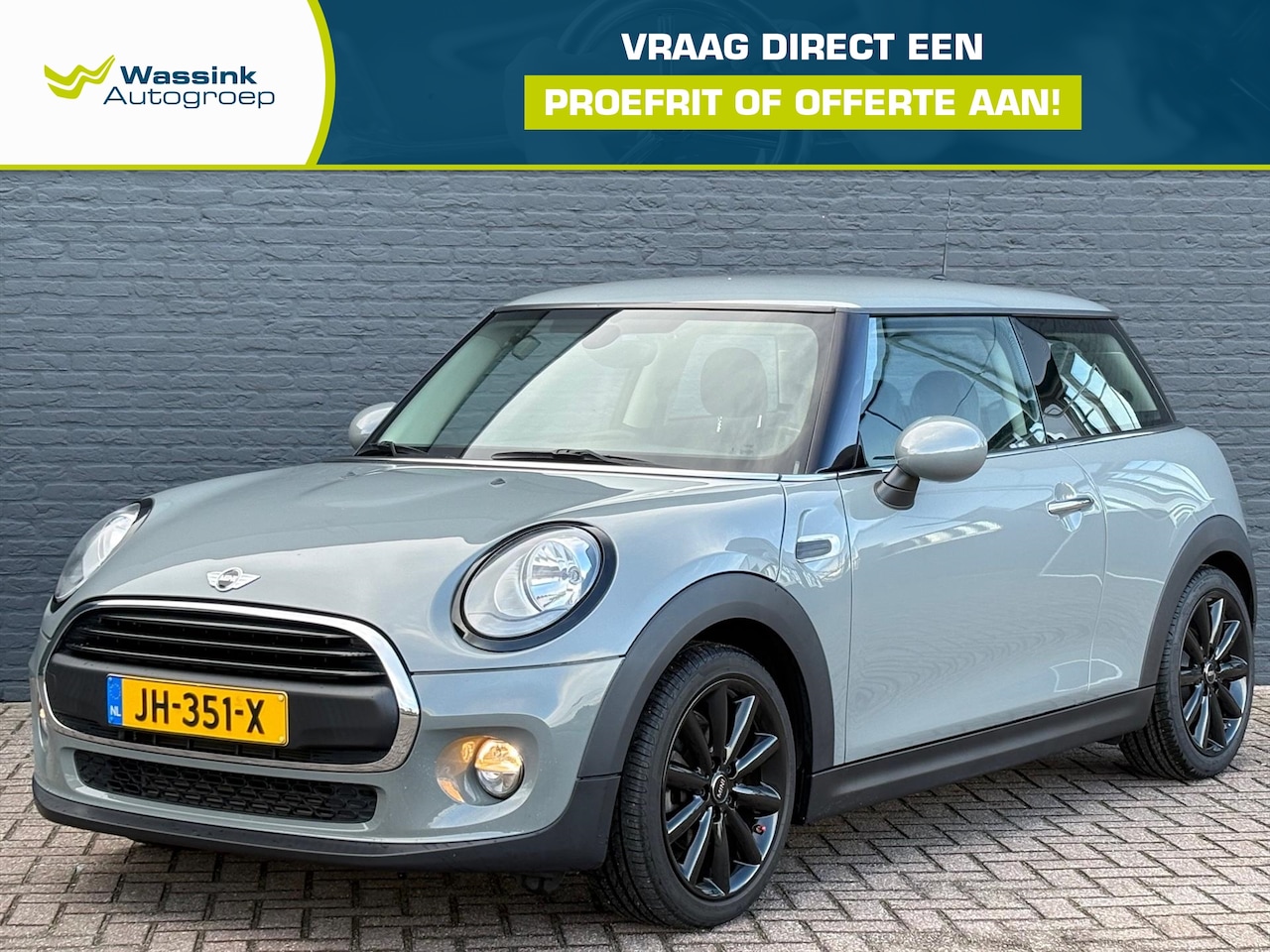 MINI One - Mini 1.2 102pk Salt | All Season | Navigatie | Cruise Control | 17 inch Wielen | - AutoWereld.nl