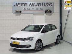 Volkswagen Polo - 1.4 TSI BlueGT "Origineel NL" Automaat Garantie Navigatie Bluetooth Leer-Alcantara 17"Velg