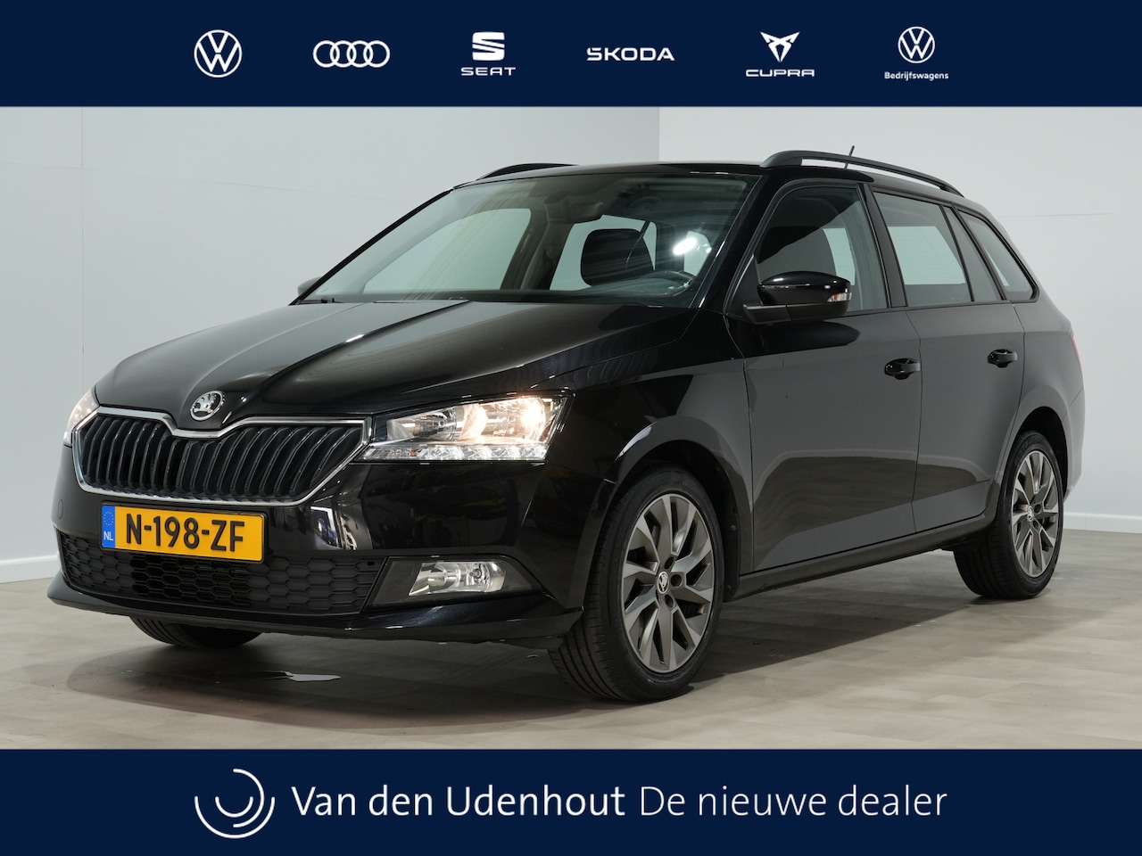 Skoda Fabia Combi - 1.0 TSI Business Edition Navi via App Pdc Cruise Lm Velgen DAB Android/Carplay 195 - AutoWereld.nl