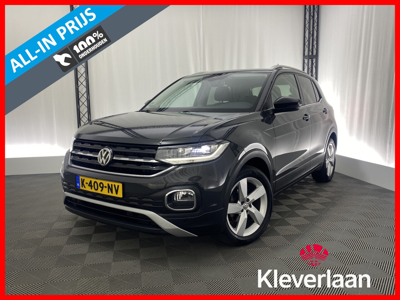 Volkswagen T-Cross - 1.0 TSI Style Automaat | Navi | Dodehoek Det. | Cruise Control | Voorstoelen Verwarnd | - AutoWereld.nl