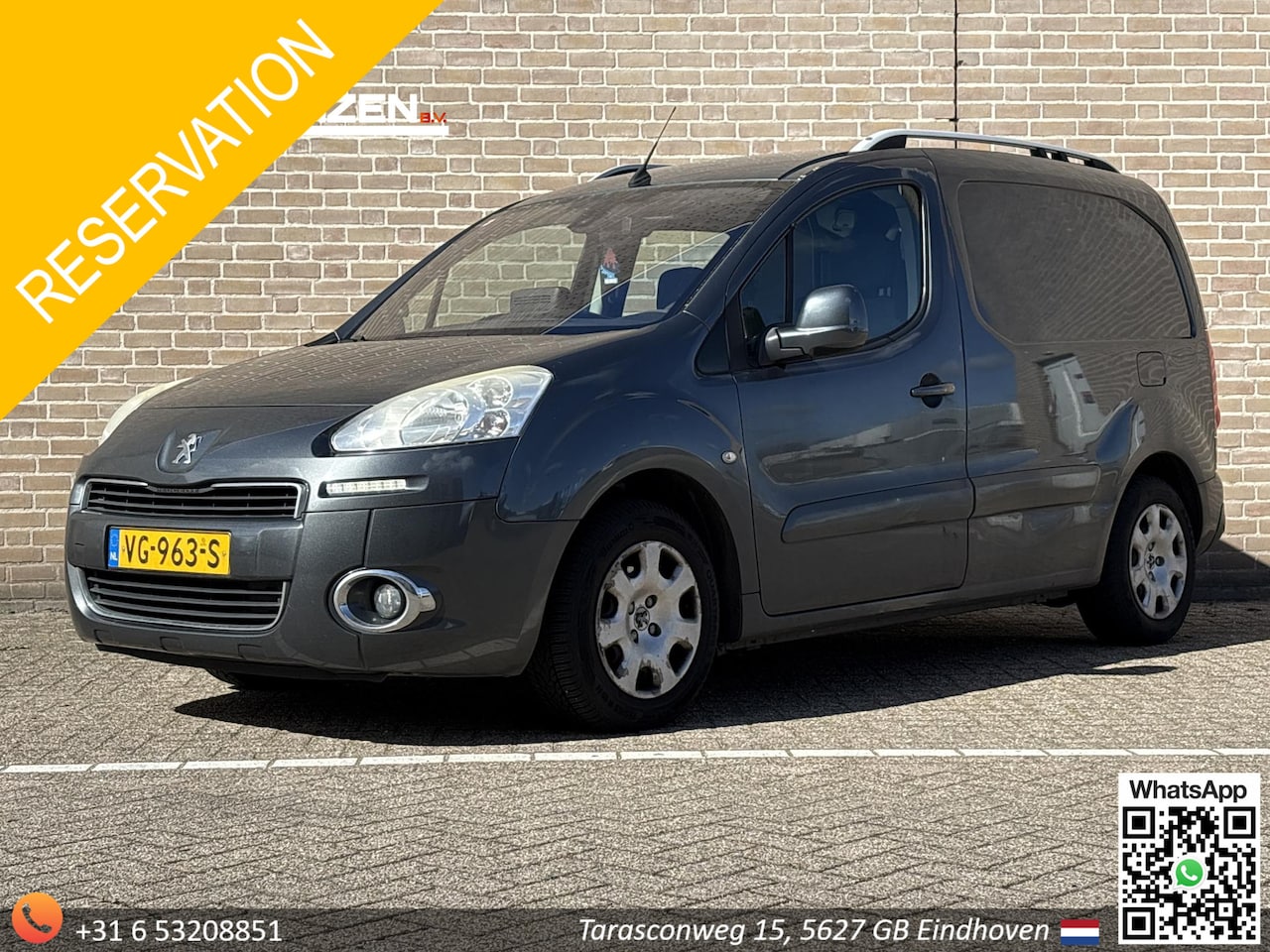 Peugeot Partner - 120 1.6 e-HDI L1 Navteq 2Tronic | €3.850,- MARGE | Airco | Cruise | Navi | PDC | Trekhaak - AutoWereld.nl