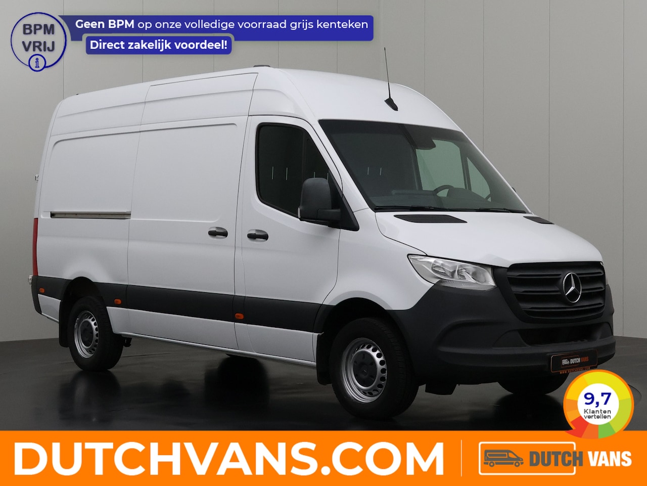 Mercedes-Benz Sprinter - 317CDi L2H2 | Navigatie | 2800Kg Trekhaak | Camera | Multimedia | Airco | Cruise | 3-Zits - AutoWereld.nl