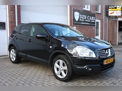Nissan Qashqai - 1.6 Acenta | NAP| Airco | Cruise control |Zwart | 17 inch Lm Velgen