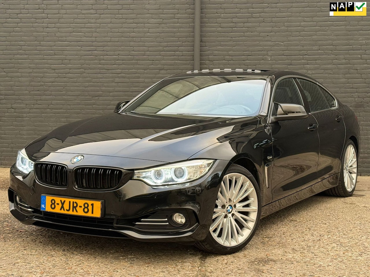 BMW 4-serie Gran Coupé - 420i High Executive PANO | LEDER | PDC | NAVI | STOELVER | NWE APK - AutoWereld.nl