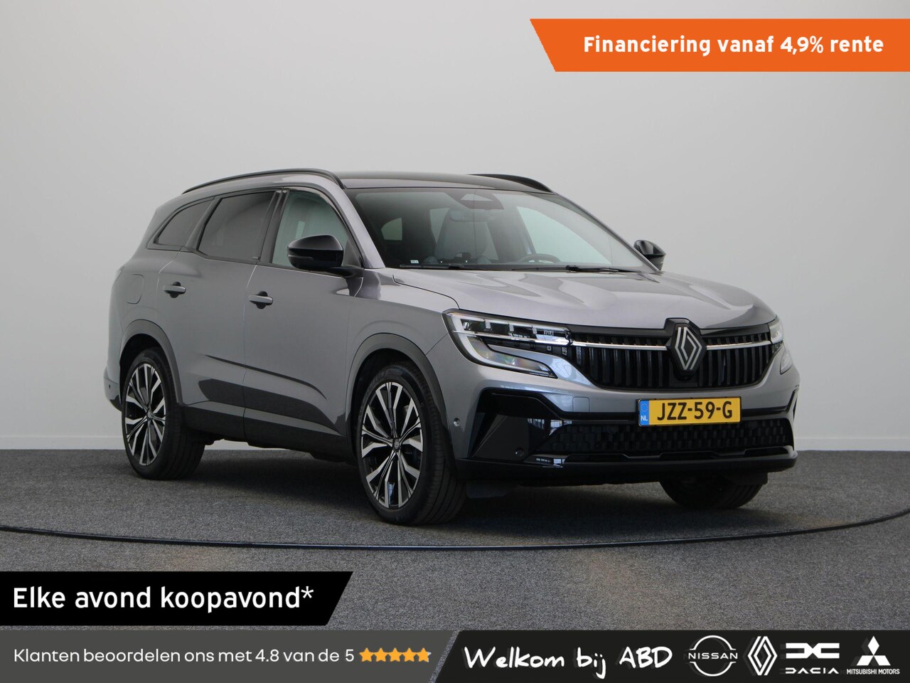 Renault Espace - E-Tech full hybrid 200 iconic 7p. | Harman kardon | Panoramisch vast glazen dak | HUD | be - AutoWereld.nl