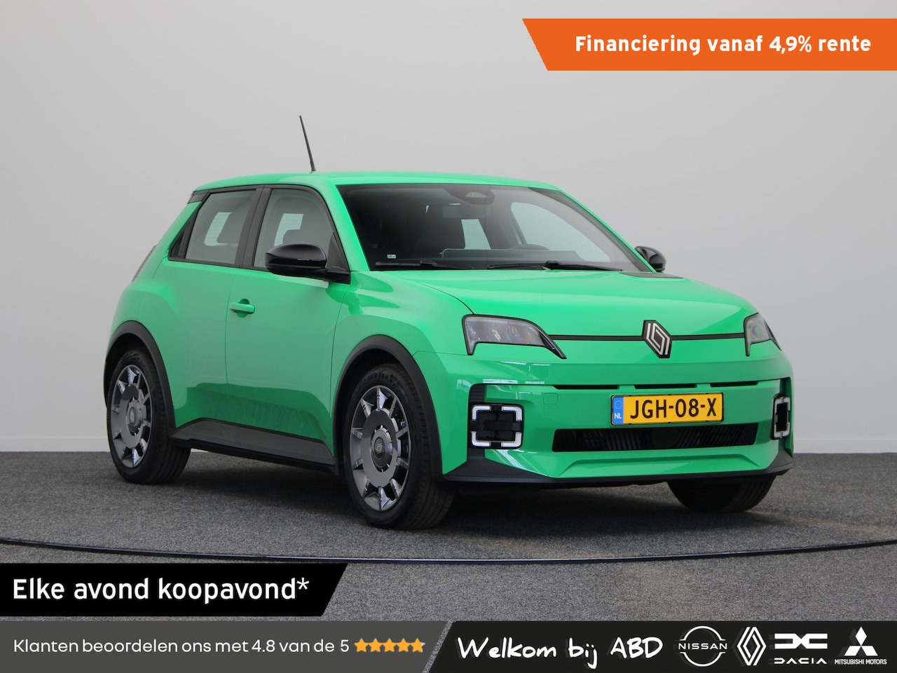 Renault 5 - urban range FIVE 40 kWh | Parkeersensoren achter | Airco | Apple carplay / Android auto | - AutoWereld.nl