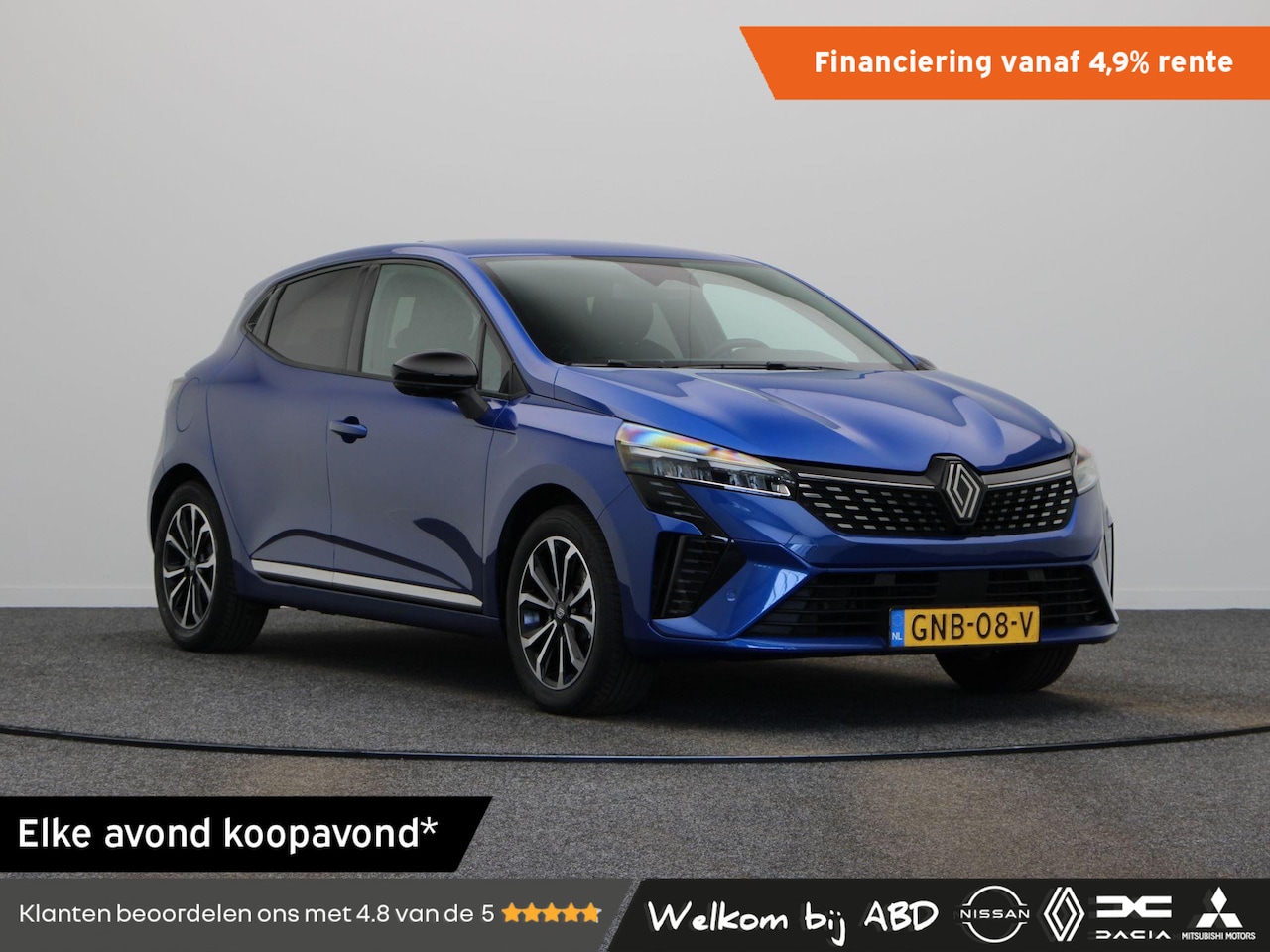 Renault Clio - E-Tech Full Hybrid 145pk techno | Parkeersensoren voor/achter | 360 graden camera | Reserv - AutoWereld.nl