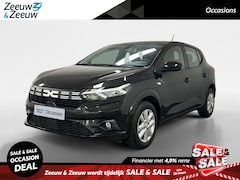 Dacia Sandero - 1.0 TCe 90 Expression NAVI AIRCO PARKEERSENSOREN APPLE CARPLAY ANDROID AUTO ZEER MOOIE AUT