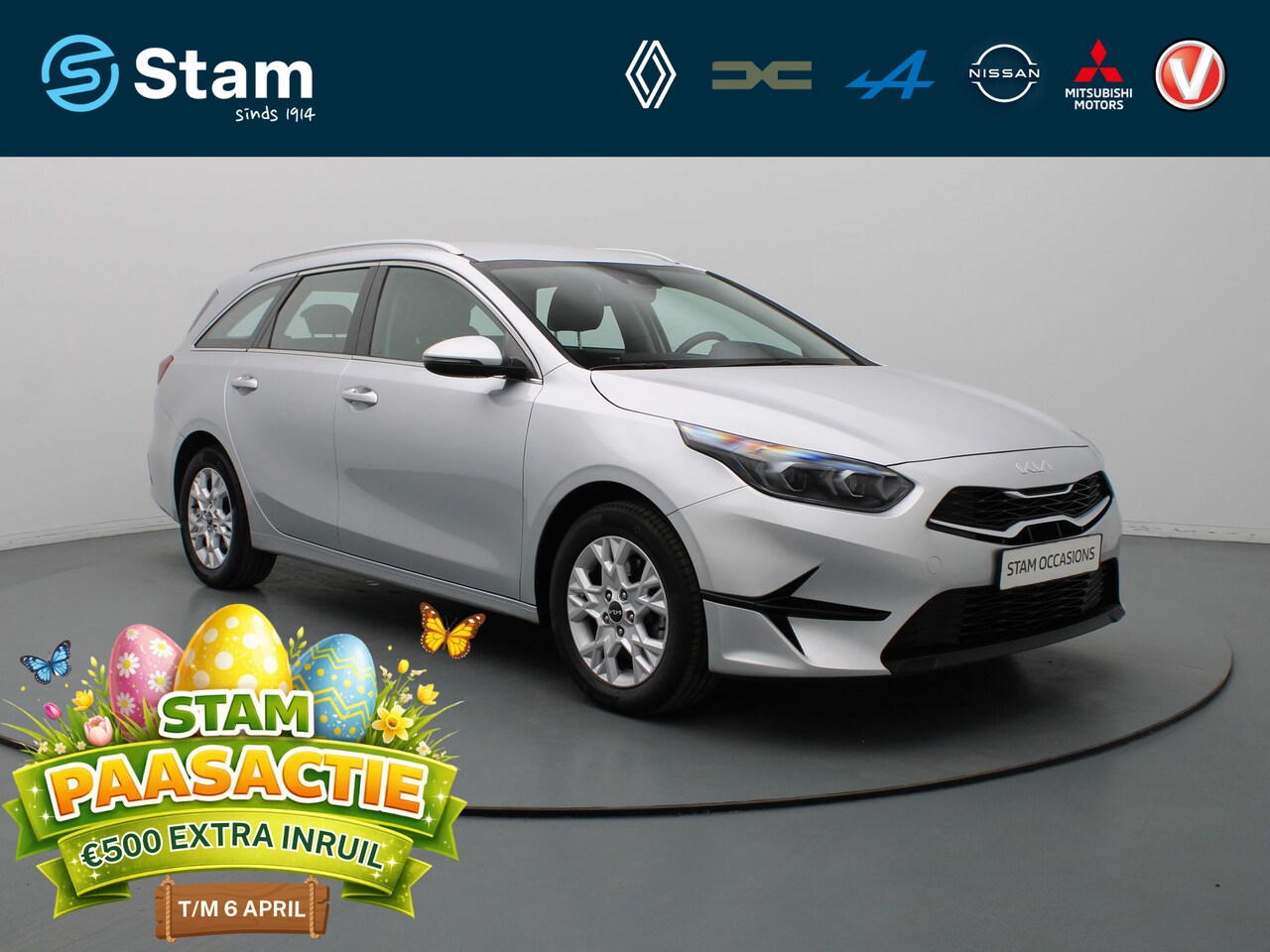 Kia Cee'd Sportswagon - Ceed 120pk T-GDi DynamicLine Camera | Cruise | Navi | Parkeersens. achter - AutoWereld.nl