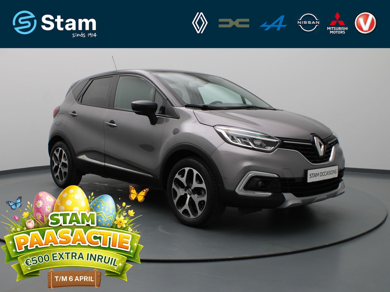 Renault Captur - TCe Intens 130pk Camera | Cruise | Navi | Parkeersens. v+a | Trekhaak - AutoWereld.nl