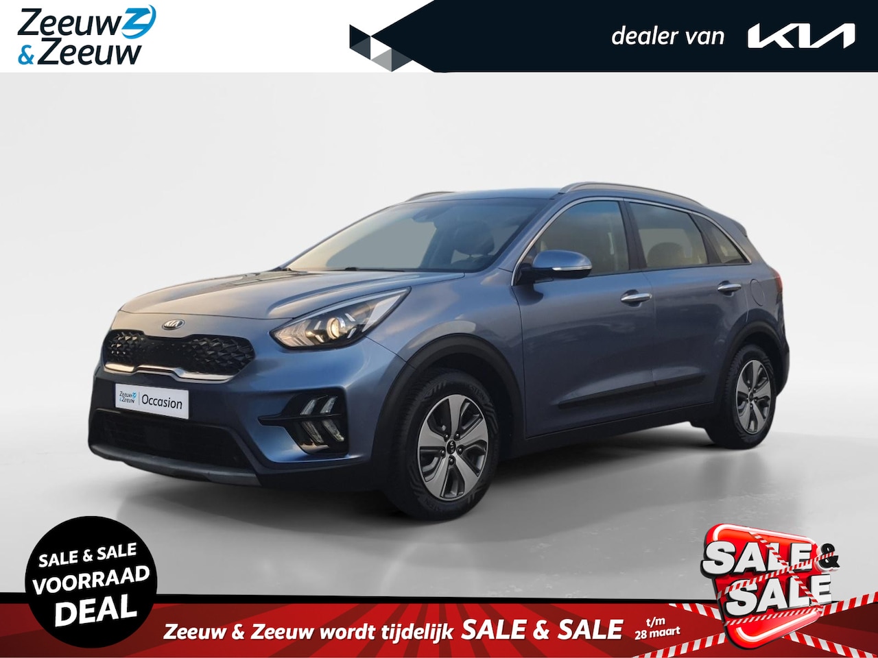 Kia Niro - 1.6 GDi Hybrid DynamicLine | Trekhaak | Navigatie | Camera | Apple Carplay / Android Auto - AutoWereld.nl