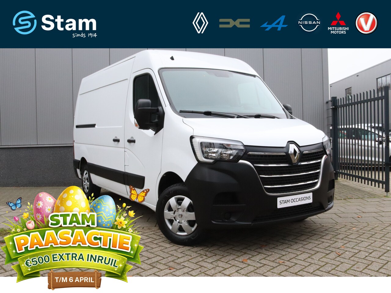 Renault Master - T35 dCi 150pk L2H2 Energy Comfort Airco | Cruise Control | Parkeersensoren A. - AutoWereld.nl