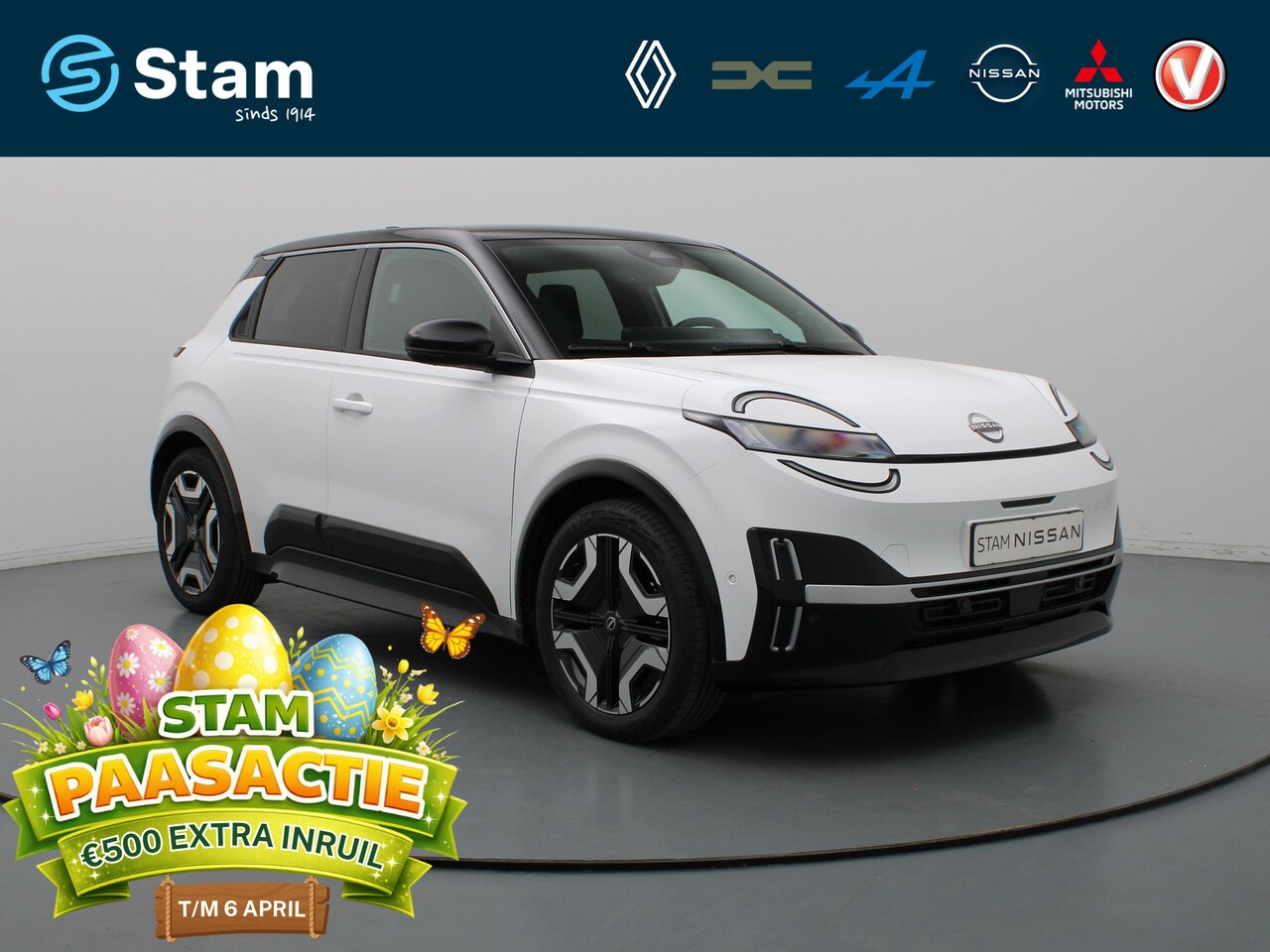 Nissan Micra - EVOLVE 52 kWh Automaat Harman Kardon | Camera | Adapt. Cruise | Parkeersens. v+a | Stoel-/ - AutoWereld.nl