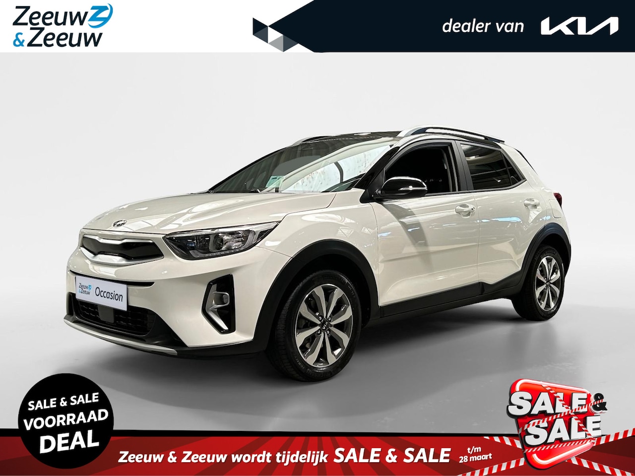 Kia Stonic - 1.0 T-GDi MHEV DynamicPlusLine | Apple Carplay / Android Auto | Navigatiesyteem | Licht + - AutoWereld.nl