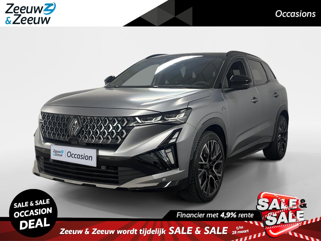 Renault Austral - 1.2 E-Tech full hybrid 200 iconic esprit Alpine AUTOMAAT NAVI AIRCO 360CAMERA ADAPTIEVE CR - AutoWereld.nl