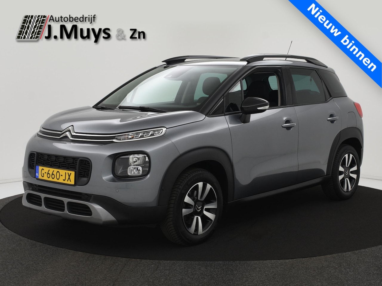 Citroën C3 Aircross - 1.2 PT 110PK S&S Shine AUTOM. TREKH|NAVI|CAMERA|BLIS|CRUISE|PDC|APPLECARPLAY - AutoWereld.nl