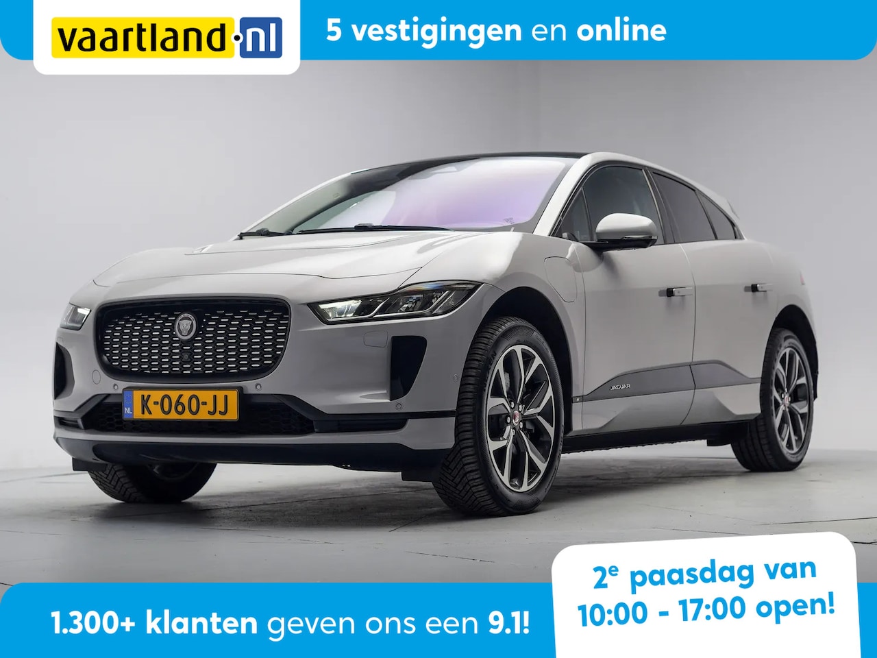 Jaguar I-PACE - EV320 S Business Pack Aut. [ Half- Leder Stoelverwarmig Meridian audio Nav ] - AutoWereld.nl
