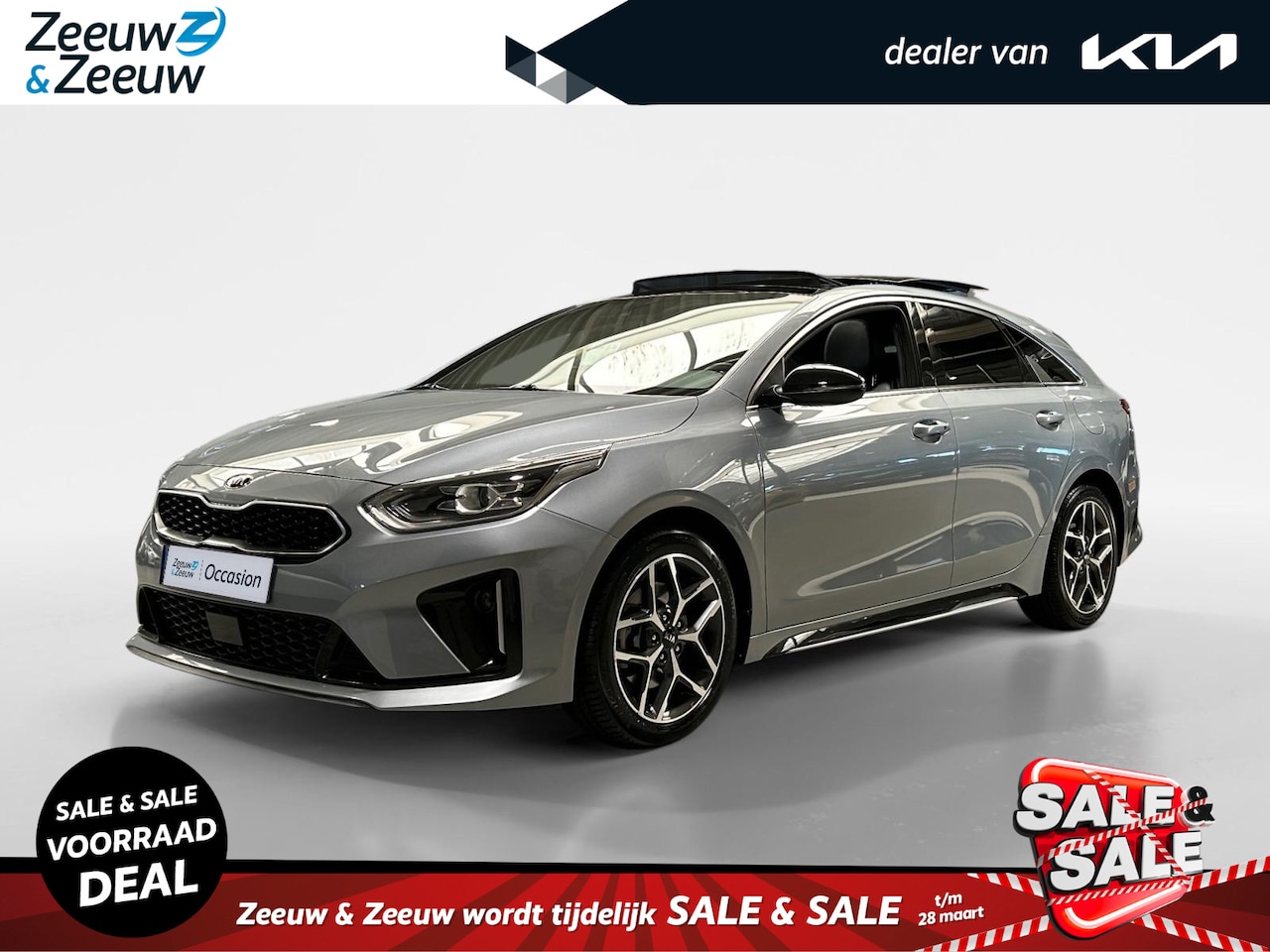 Kia Pro cee'd - 1.0 T-GDI GT-Line | Elektrisch Glazen Schuif / Kanteldak | Apple Carplay / Android Auto | - AutoWereld.nl