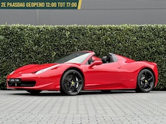 Ferrari 458 - 4.5 V8 Spider HELE, CARBON, LEDER, CAMERA, KERAMISCH, XENON, ECC-AIRCO, STOELVERWARMING, L