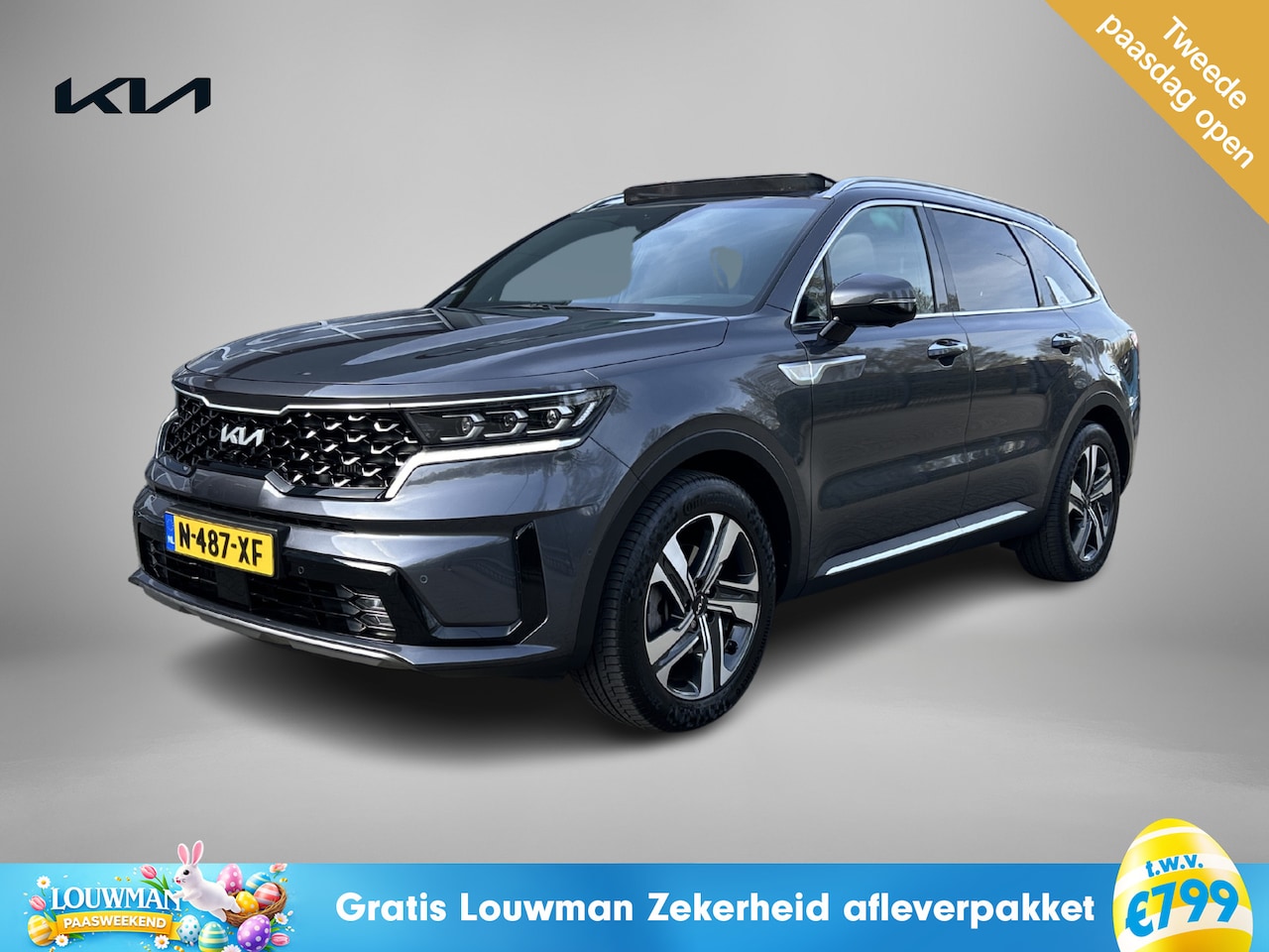 Kia Sorento - 1.6 T-GDi Hybrid 2WD ExecutiveLine 7p. 1.6 T-GDI Hybrid 2WD ExecutiveLine 7p. Kia-paasweekend - AutoWereld.nl