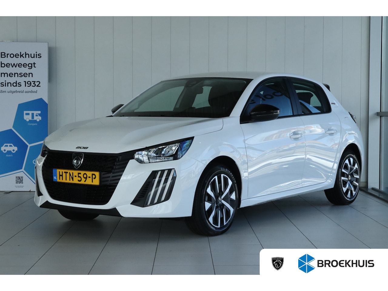 Peugeot 208 - 1.2 Hybrid 110 e-DCS6 Style | Cruise Control | Carplay | LED | Parkeersensoren | - AutoWereld.nl