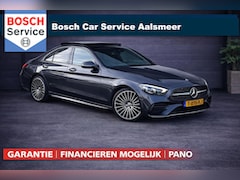 Mercedes-Benz C-klasse - 200 AMG Line / PANO /360 CAMERA / TREKHAAK / MEMORY /