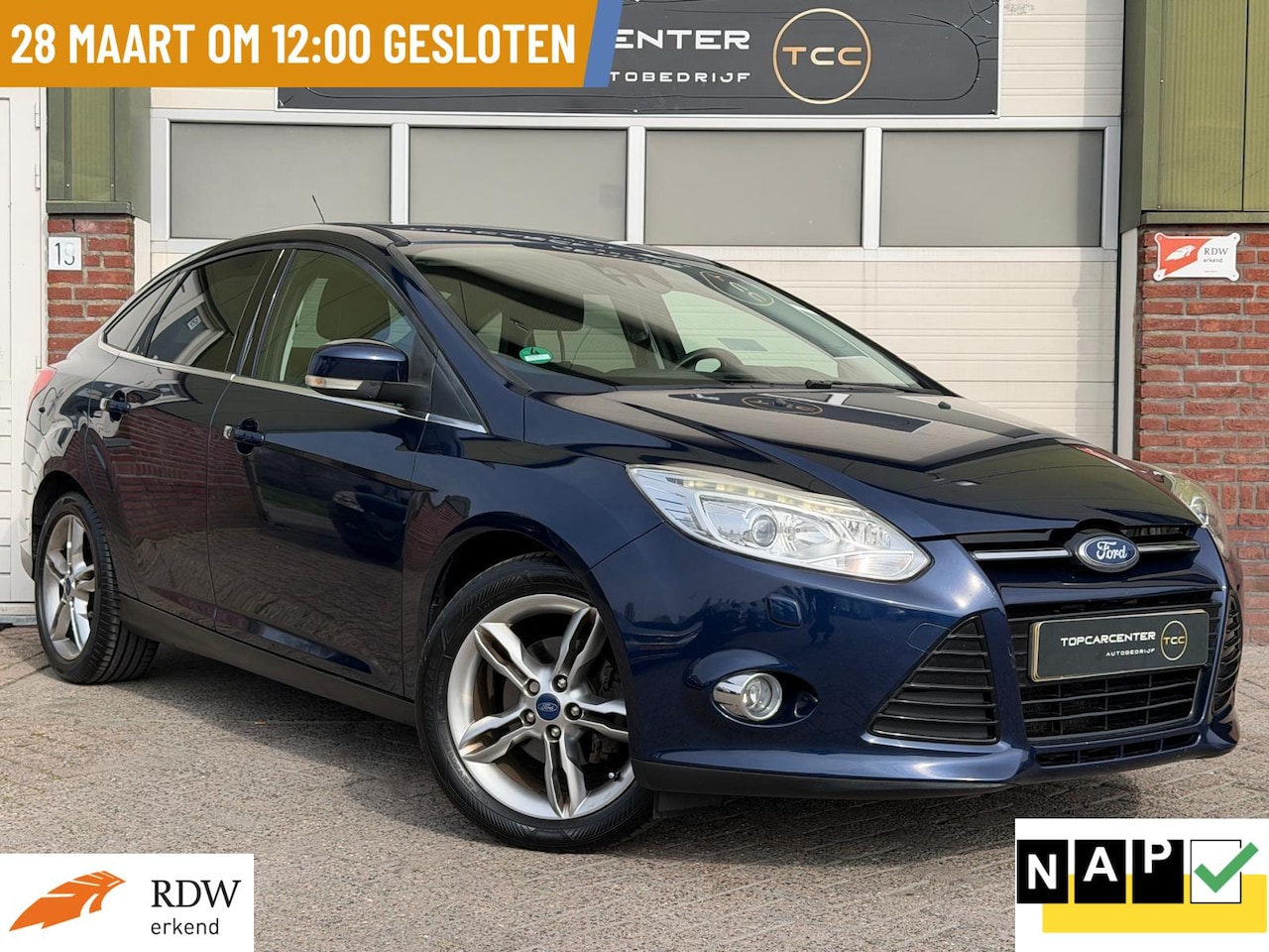 Ford Focus - 1.6 TI-VCT Titanium/TREKH/NAVI/CAMERA/APK/NAP - AutoWereld.nl