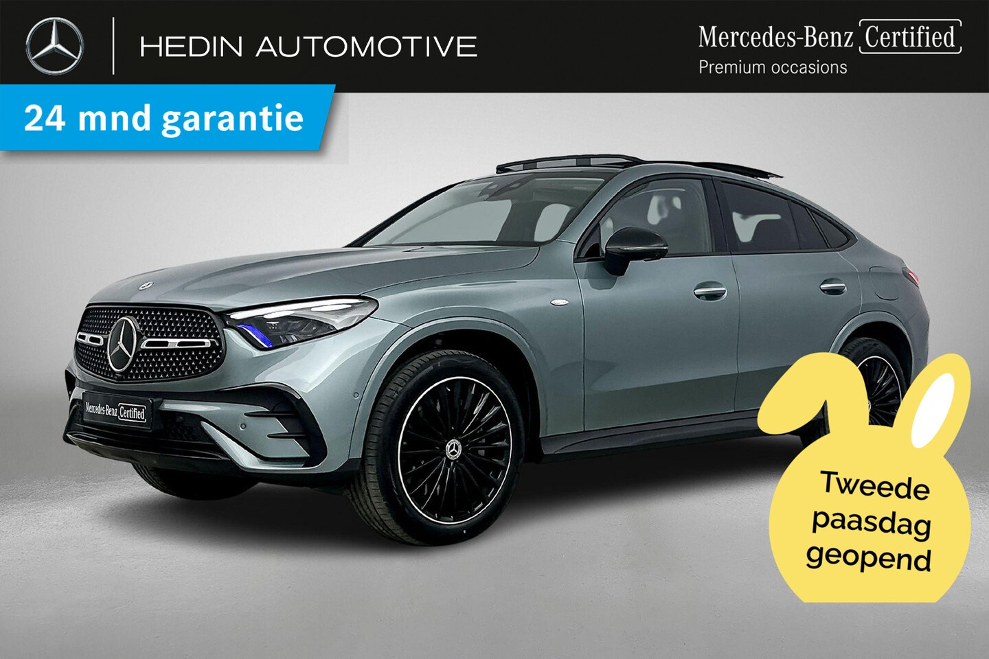 Mercedes-Benz GLC-klasse Coupé - GLC 400e Automaat 4MATIC AMG Line | Premium Plus Pakket | Nightpakket | Winterpakket | Pan - AutoWereld.nl