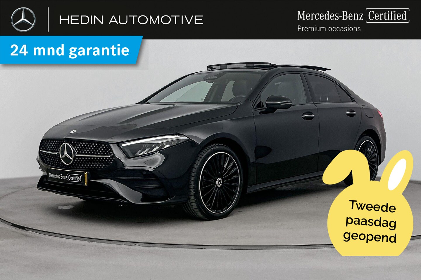 Mercedes-Benz A-klasse - A 250e Limousine Automaat AMG Line | Nightpakket | Panoramadak | Stoelverwarming | Parktro - AutoWereld.nl