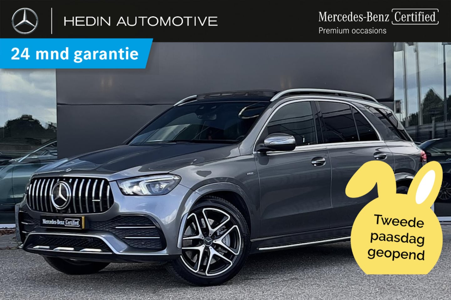 Mercedes-Benz AMG GLE - GLE 53 Automaat 4MATIC+ | Distronic+ | Panoramadak | Head-Up | Multibeam LED | Sfeerverlic - AutoWereld.nl