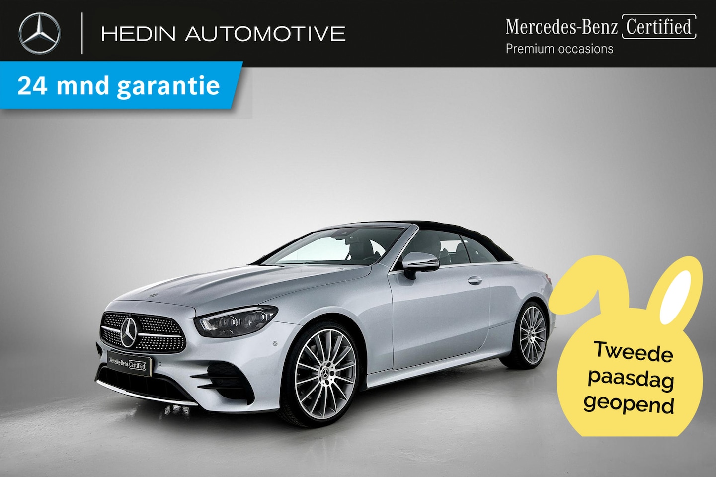 Mercedes-Benz E-klasse Cabrio - E 200 Automaat AMG Line | Premium Plus Pakket | Parkeerpakket 360°-camera | Warmtecomfortp - AutoWereld.nl