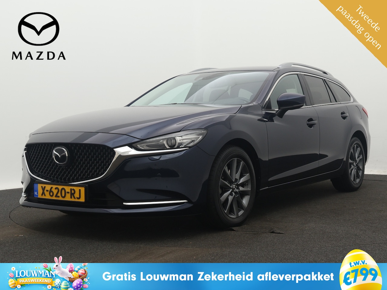 Mazda 6 Sportbreak - 2.0 SkyActiv-G 165 Centre-Line | Stoelverwarming | camera | Navigatie | Mazda-paasweekend - AutoWereld.nl