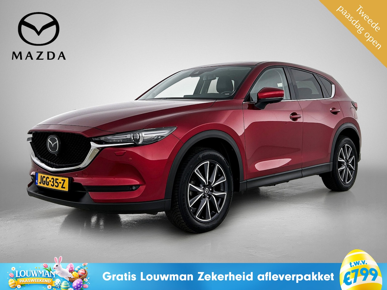 Mazda CX-5 - 2.0 SkyActiv-G 165 GT-M Leder | Bose-audio | El. achterklep | Mazda-paasweekend - AutoWereld.nl
