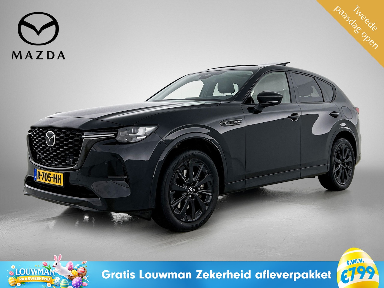 Mazda CX-60 - 2.5 e-SkyActiv PHEV Homura Full Options | Trekhaak | Bose | Sunroof | NL auto Mazda-paaswe - AutoWereld.nl