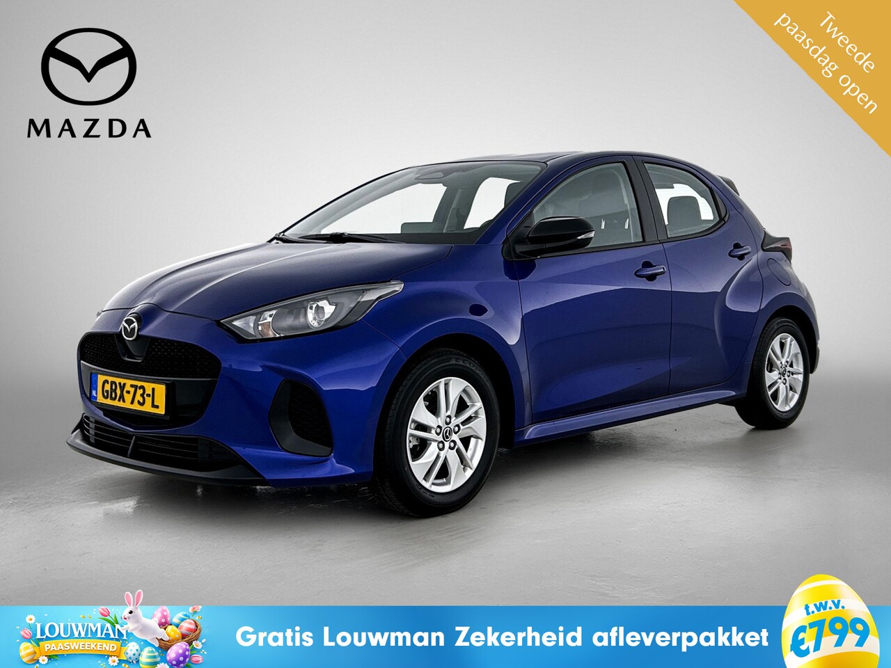 Mazda 2 Hybrid - 1.5 Centre-line Climate control | Stoelverwarming | Camera achter Mazda-paasweekend - AutoWereld.nl