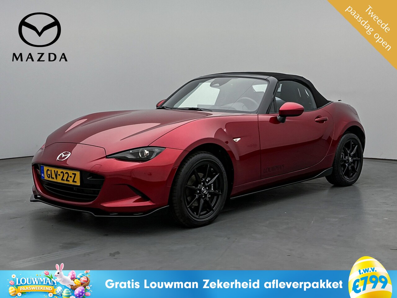 Mazda MX-5 - 1.5 SkyActiv-G 132 Exclusive-Line Aero pakket Zwarte LM velgen | Bose | Unieke auto! Mazda - AutoWereld.nl