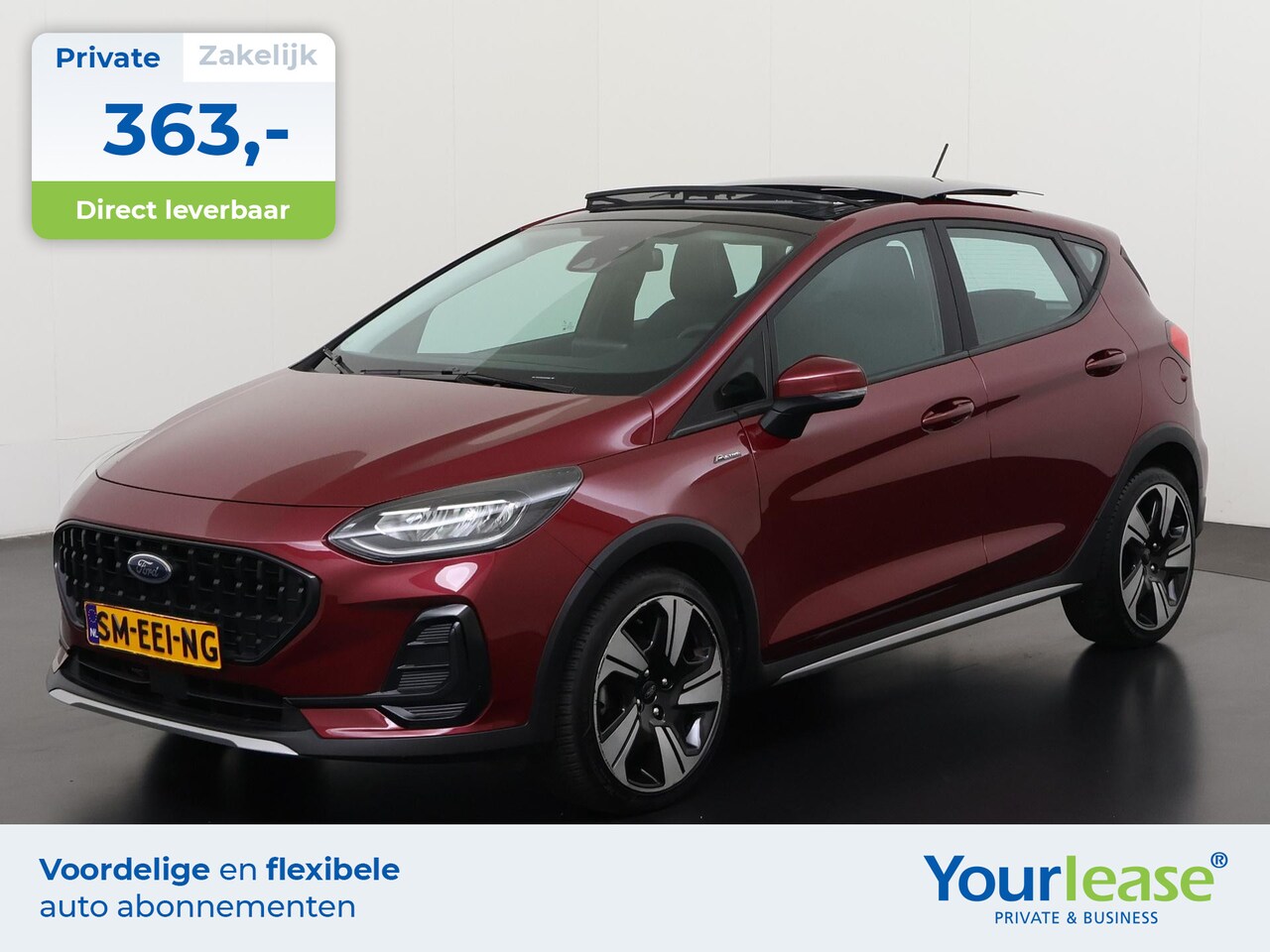 Ford Fiesta - 1.0 EcoBoost Active | All-in 363,- Private Lease | Direct uit voorraad - AutoWereld.nl