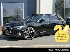 Audi A6 Avant - 45 TFSI quattro Sport S line edition | Lederen Elektrische memory stoelen | Schuif/kantel