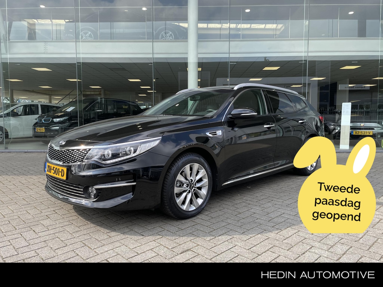 Kia Optima Sportswagon - 1.7 CRDi DynamicLine Navigatie | Climate Control | Cruise Control | Lane Assist | Elektris - AutoWereld.nl